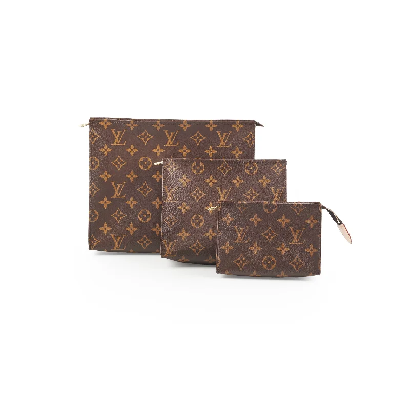 Louis Vuitton Toilet Set 15 19 26 Monogran