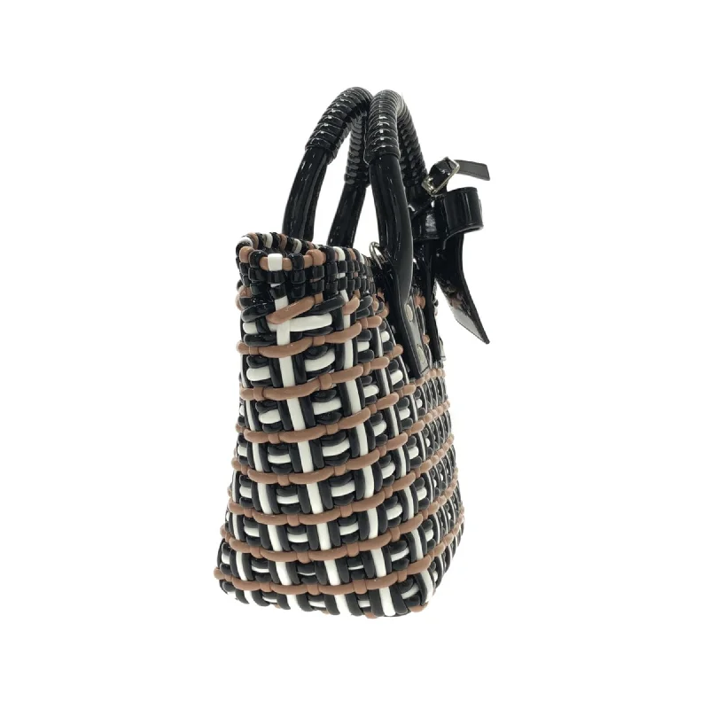 Balenciaga XS Woven Bistrot Panier Tote (SHG-RfSv64)