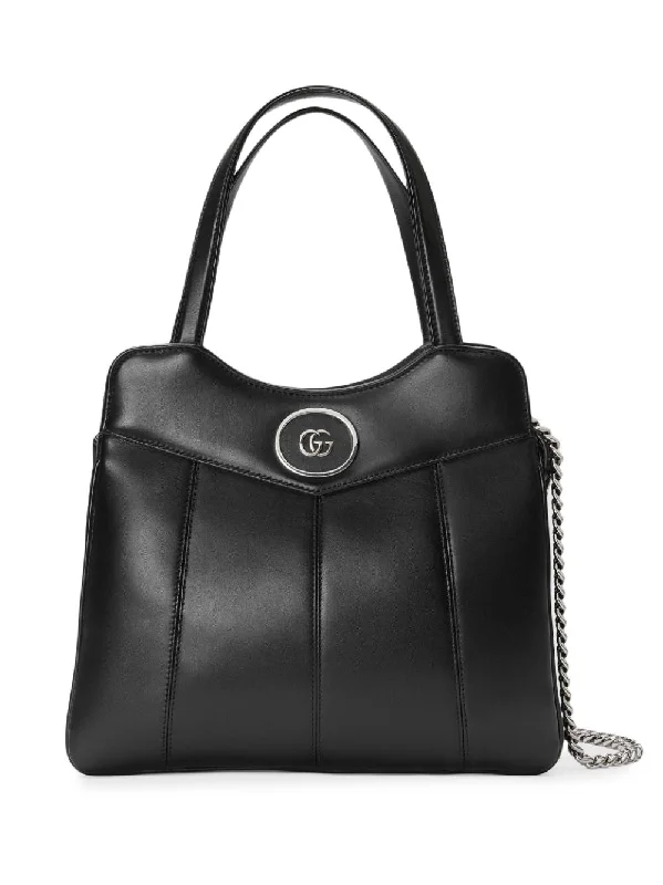 Gucci Women Petite Gg Small Leather Tote Bag