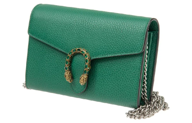 (WMNS) GUCCI Dionysus Mini-Sized Single-Shoulder Bag Green 401231-CAOGX-3120