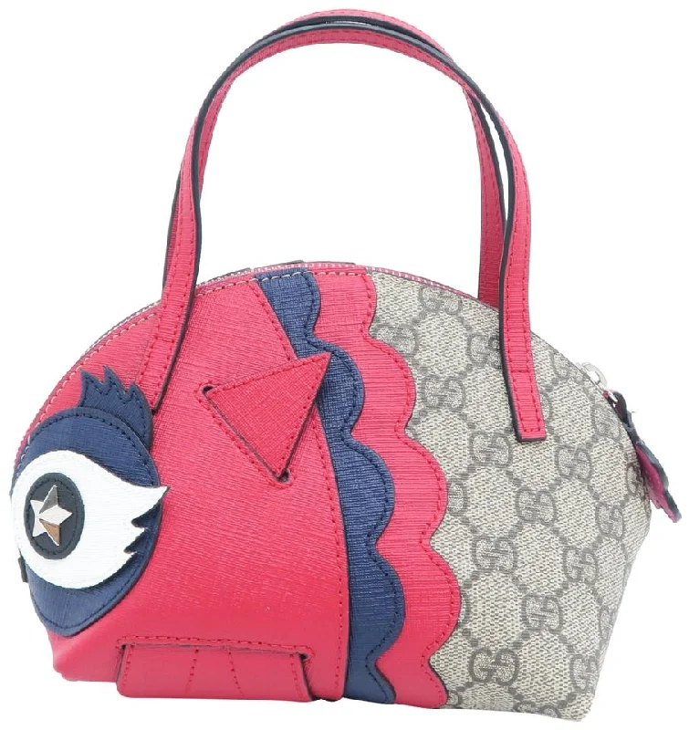 Gucci Children Grey Gg Supreme Canvas Tote