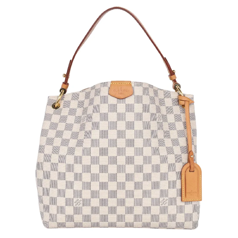 Graceful PM Hobo Damier Azur Shoulder Bag