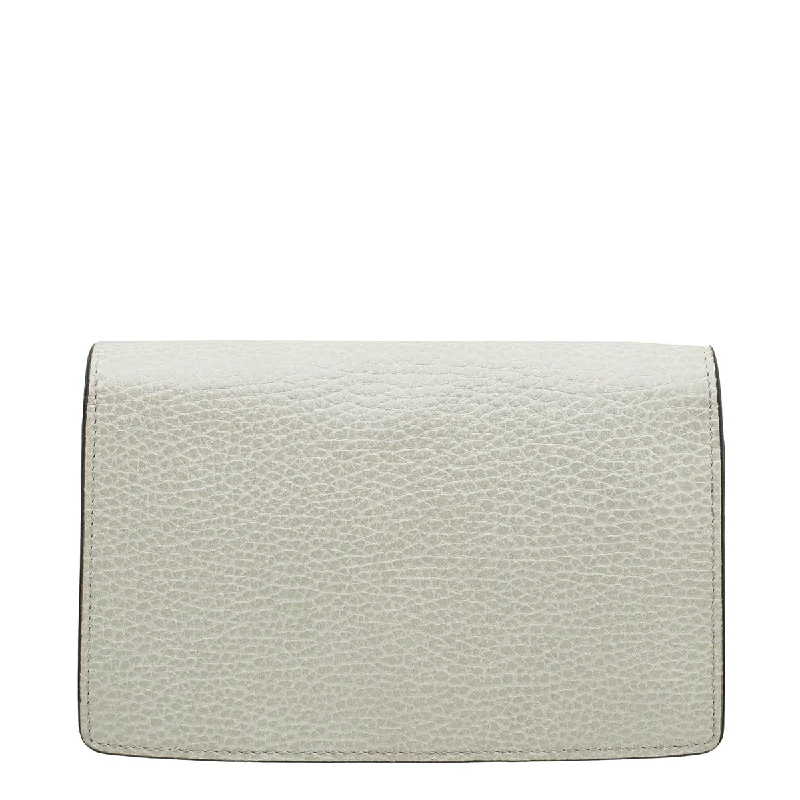 Gucci White Dionysus Super Mini Bag