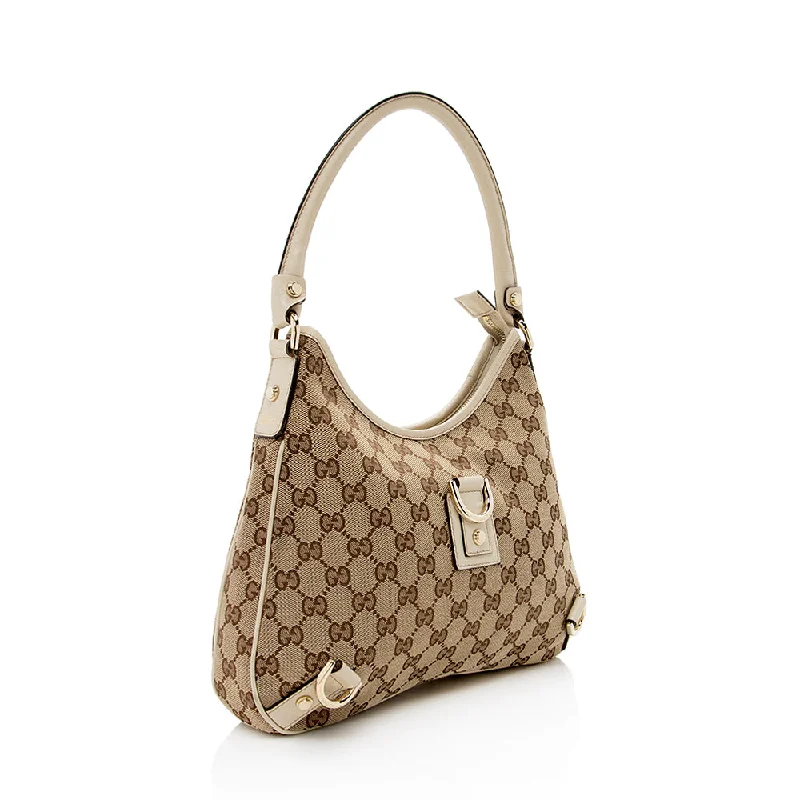 Gucci GG Canvas Abbey Medium Hobo (SHF-15069)