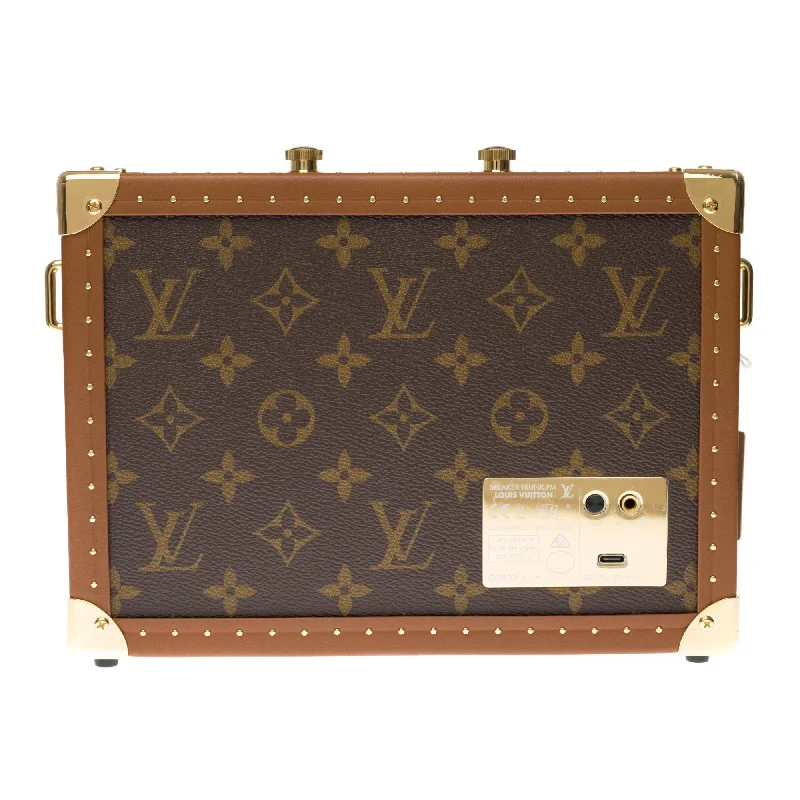 LOUIS VUITTON Limited Edition:Brand New/ Speaker Clutch in brown monogram canvas