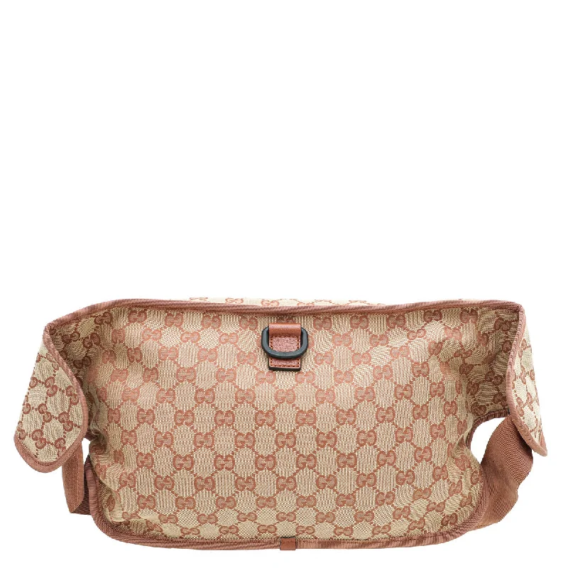 Gucci Beige Ruggine X MLB GG LA Dodgers Convertible Belt Bag