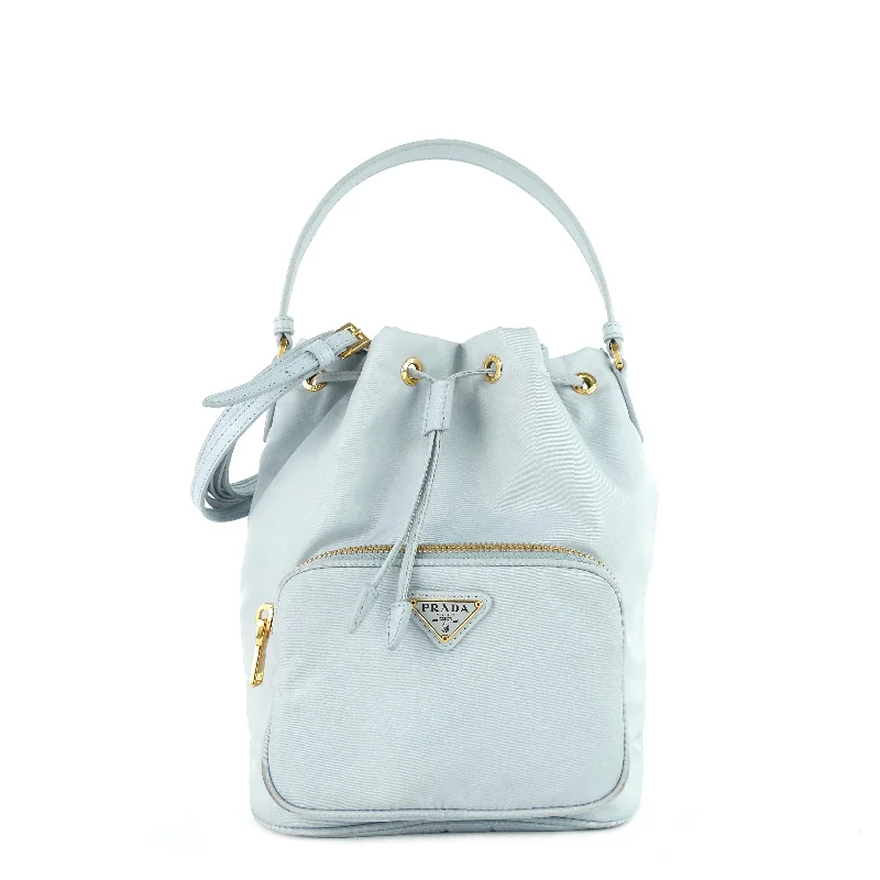 Duet Tessuto Re-Nylon Bucket Bag