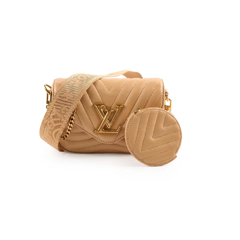 Louis Vuitton New Wave Multi Pochette Dark Beige