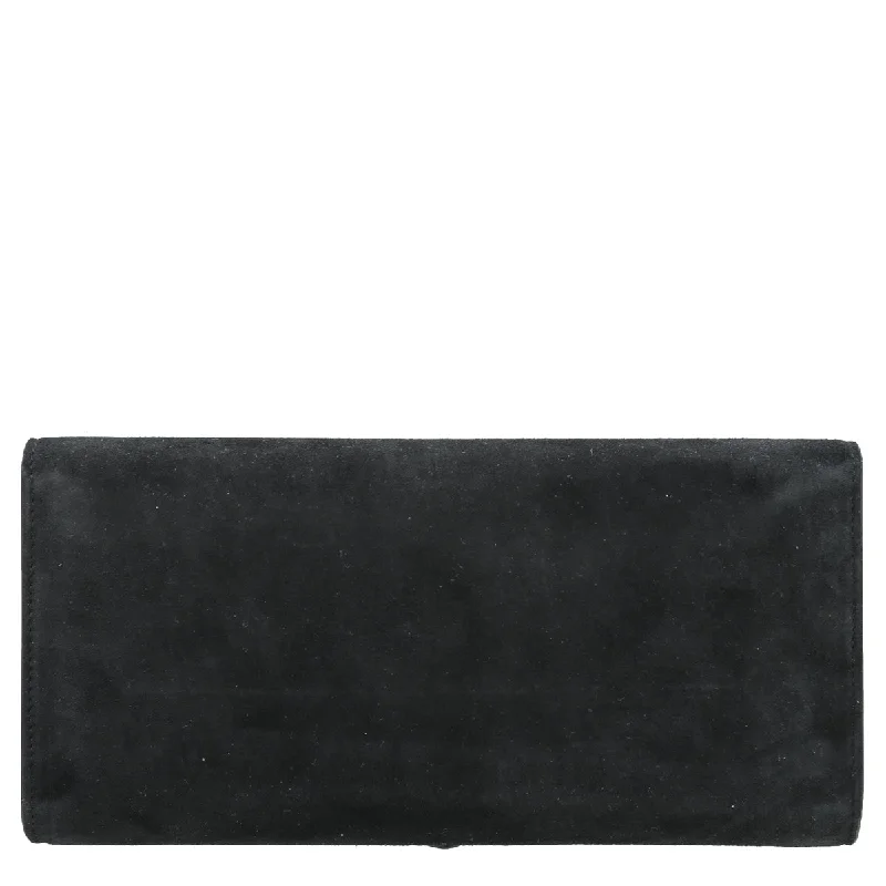 Gucci Black Velvet Dionysus Clutch