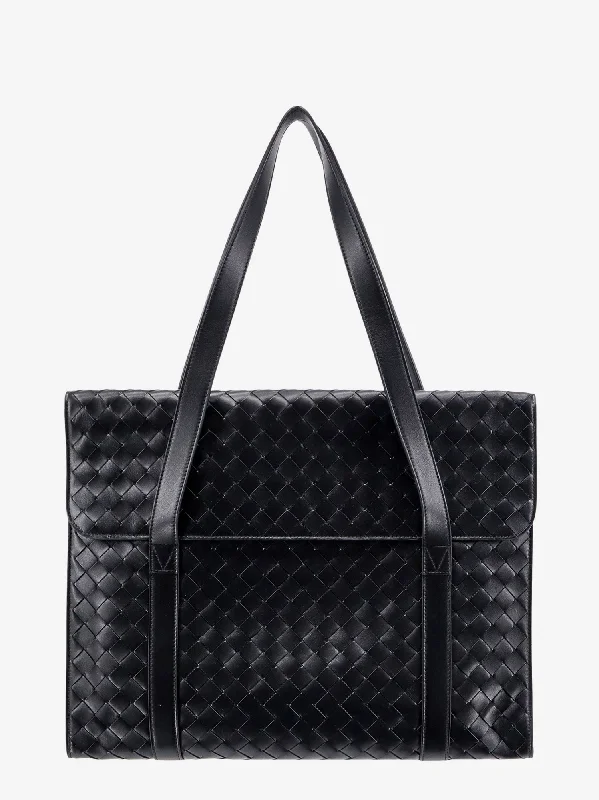 Bottega Veneta Men Bottega Veneta Black Shoulder Bags