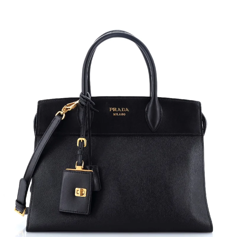 Esplanade Tote Saffiano with City Calf Medium