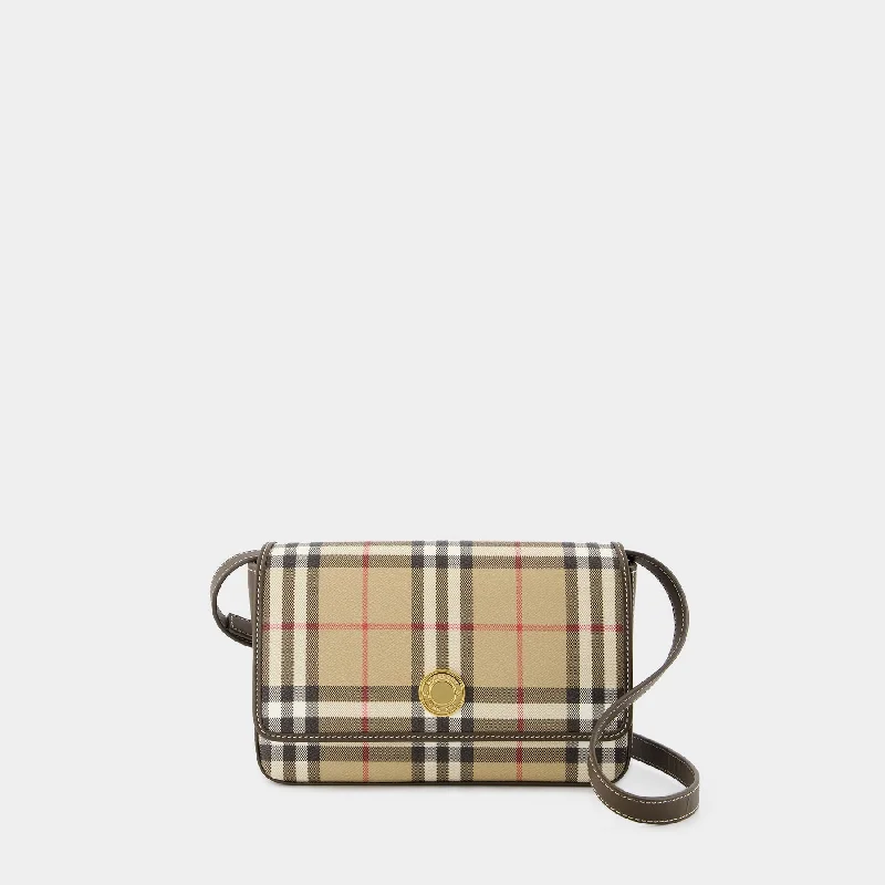 Hampshire Crossbody - Burberry - Synthetic Leather - Beige