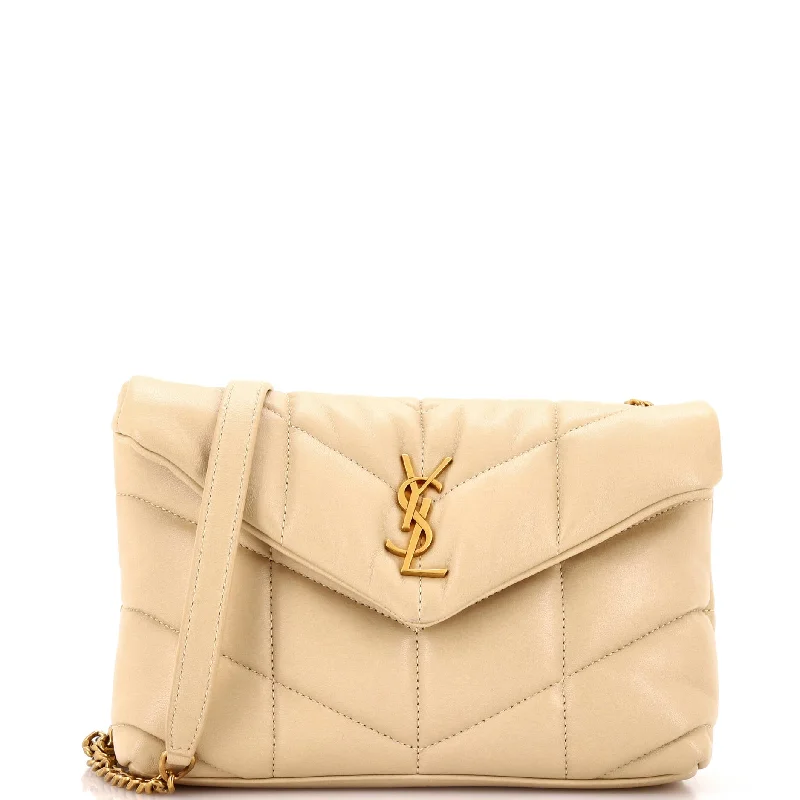 Loulou Puffer Shoulder Bag Quilted Leather Mini