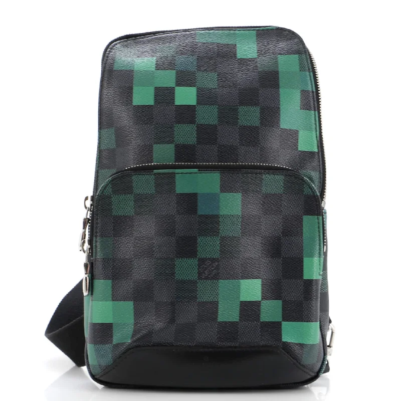 Avenue Sling Bag Limited Edition Damier Graphite Pixel