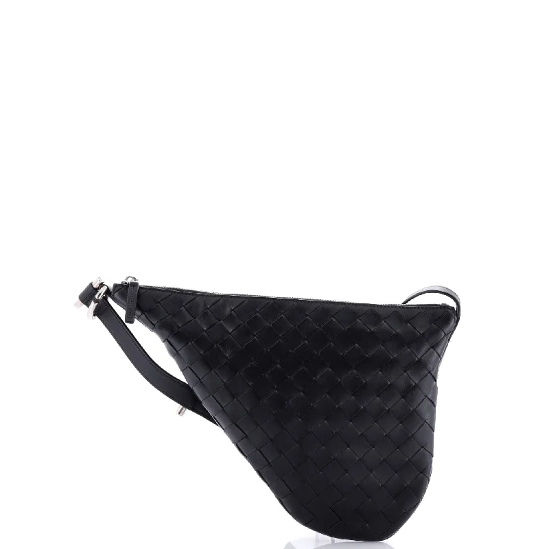 Virgule Shoulder Bag Intrecciato Nappa Small