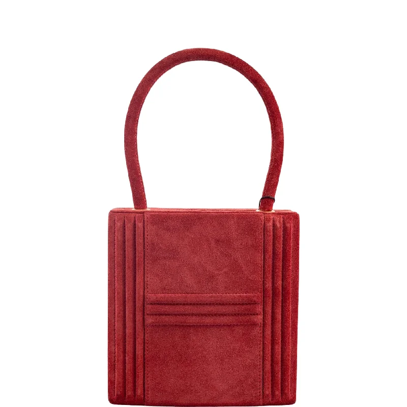 Hermès Cadena Bag Red Veau Velour Doblis Gold Hardware