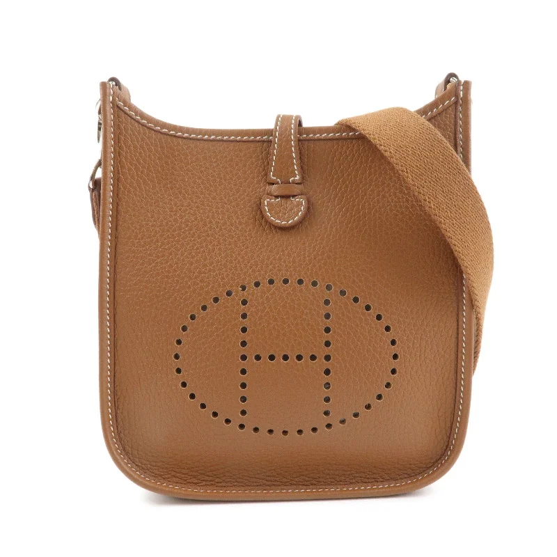 HERMES Taurillon Clemence Evelyne TPM Shoulder Bag U Stamped