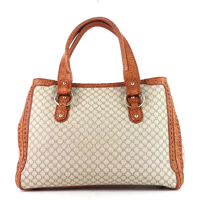 Macadam Quilted Canvas Tote Bag