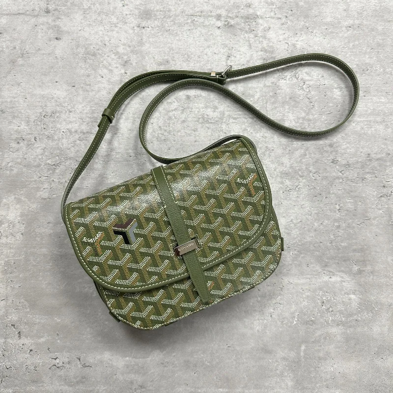 Goyard Belvedere Crossbody Bag PM Khaki (Limited Edition)