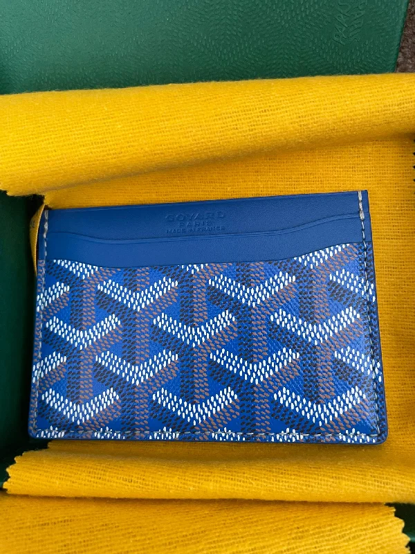 Goyard Saint-Sulpice Cardholder (Blue)