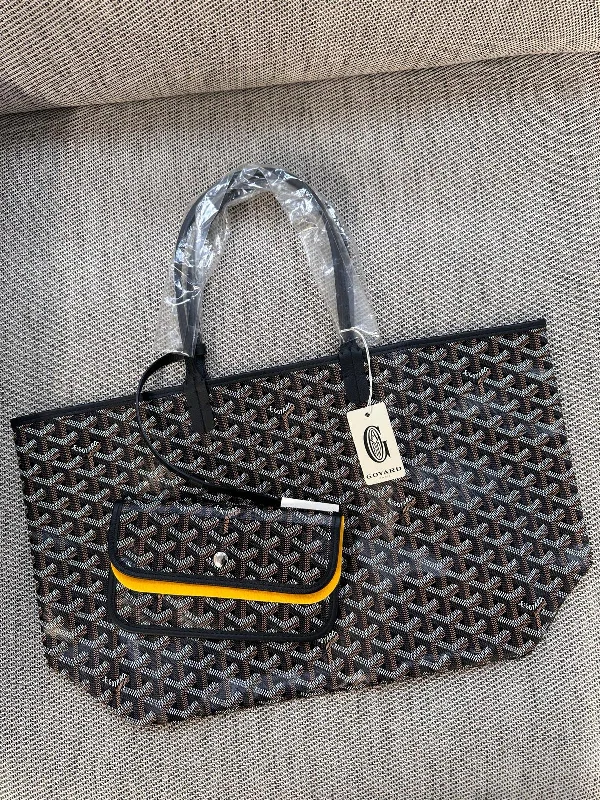 Goyard St Louis PM Tote Bag (Black)