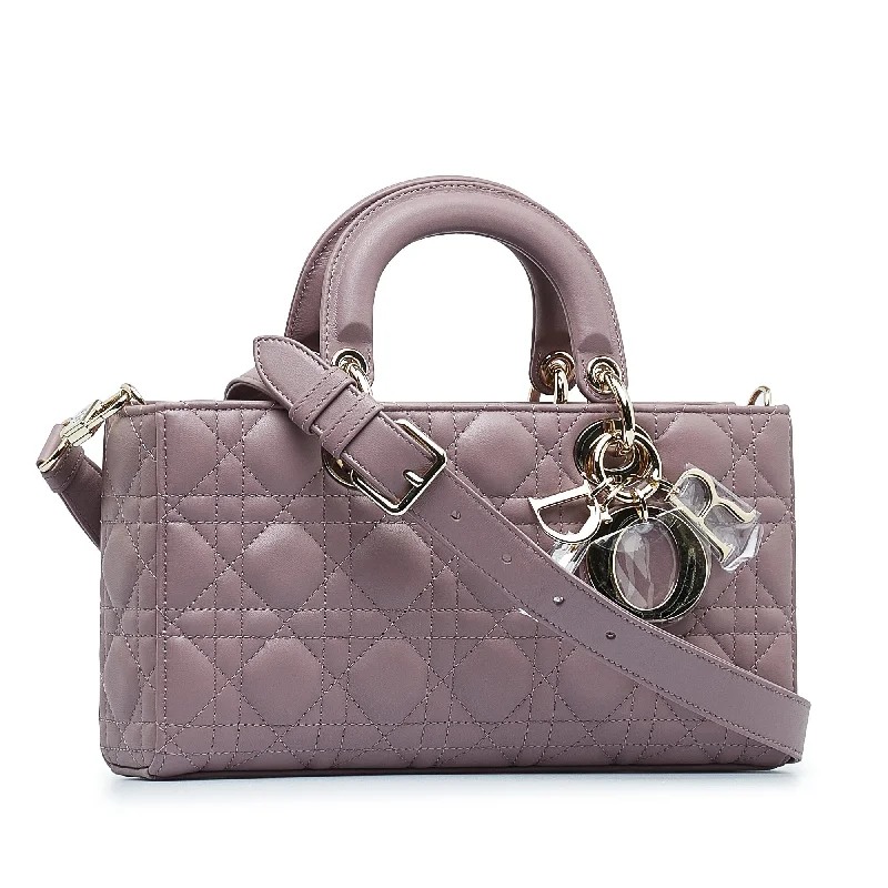 DIOR Medium Lambskin Cannage Lady D-Joy Satchel