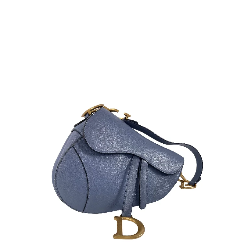 DIOR Medium Leather Saddle Bag