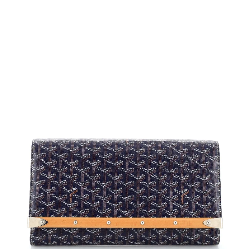 Monte Carlo Clutch Coated Canvas MM